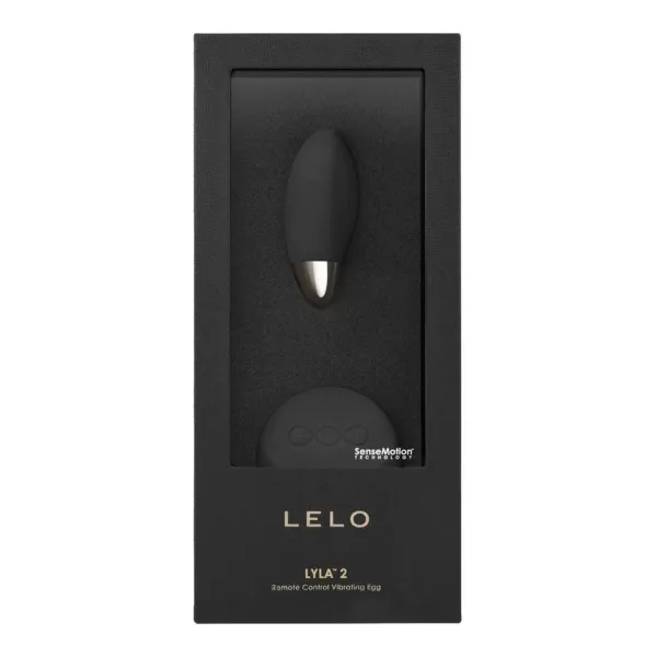 Lyla 2 Insignia Design Edition Schwarzes Massager-Ei von Lelo | Fesselliebe.de