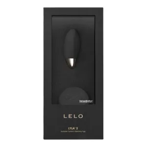 Lyla 2 Insignia Design Edition Schwarzes Massager-Ei von Lelo