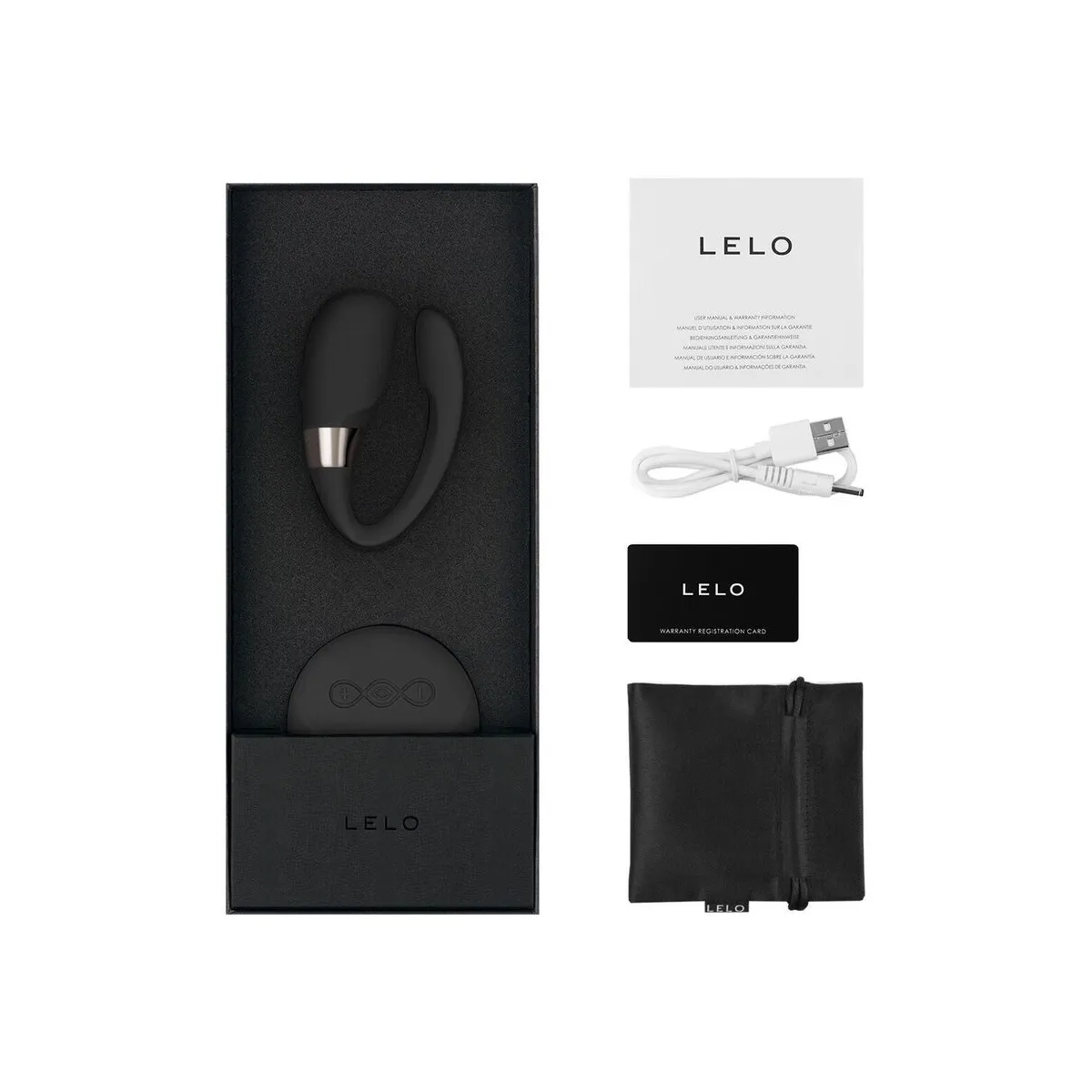 Insignia Tiani 3 Schwarzes Massagerät von Lelo | Fesselliebe.de