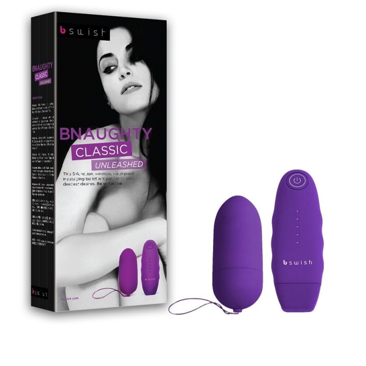 Bnaughty Unleashed Klassische Fliederfernbedienung von B Swish | Fesselliebe.de