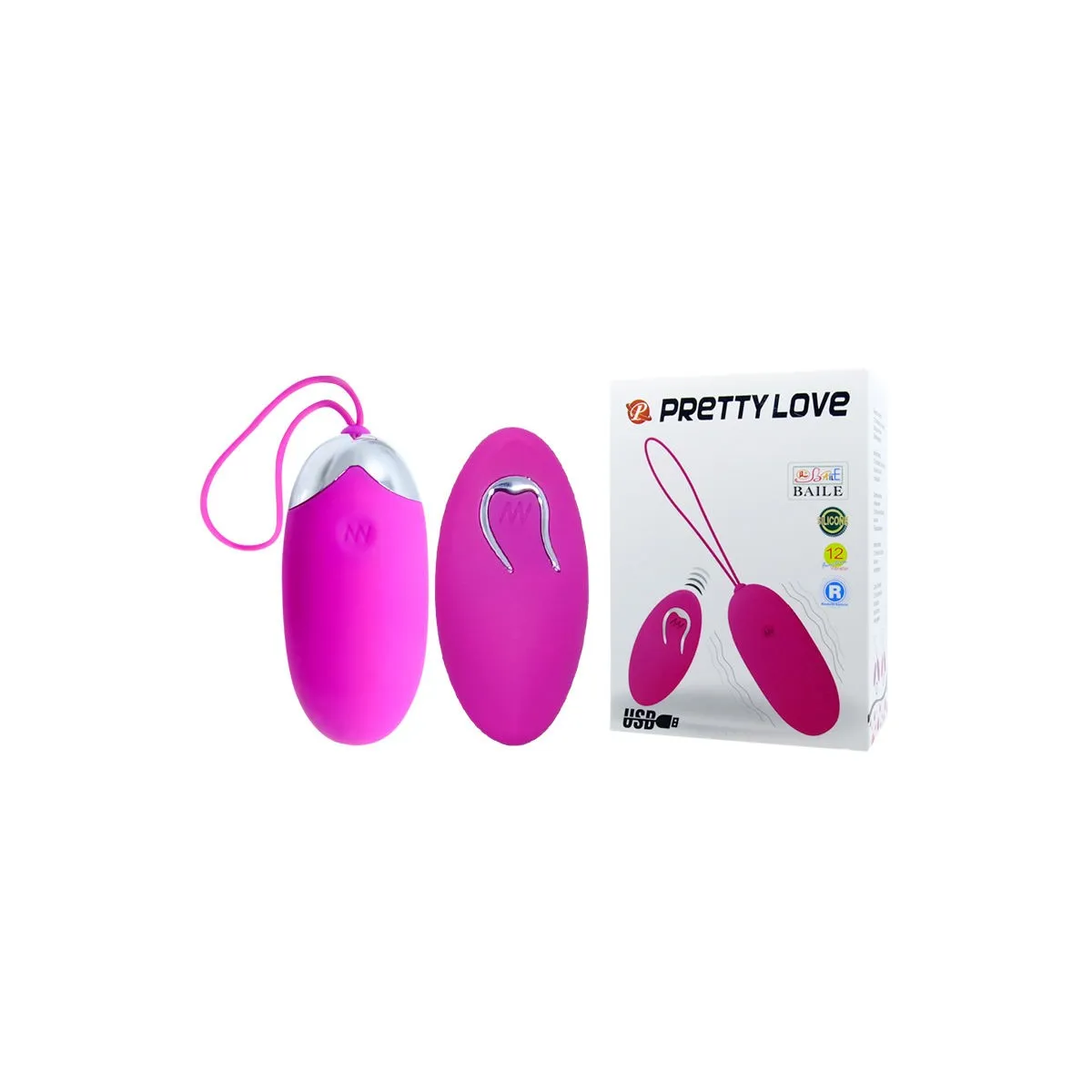 Egg Berger mit Fernbedienung 12v von Pretty Love Smart | Fesselliebe.de