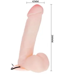 Realistischer Dildo mit Vibration 20 cm von Baile