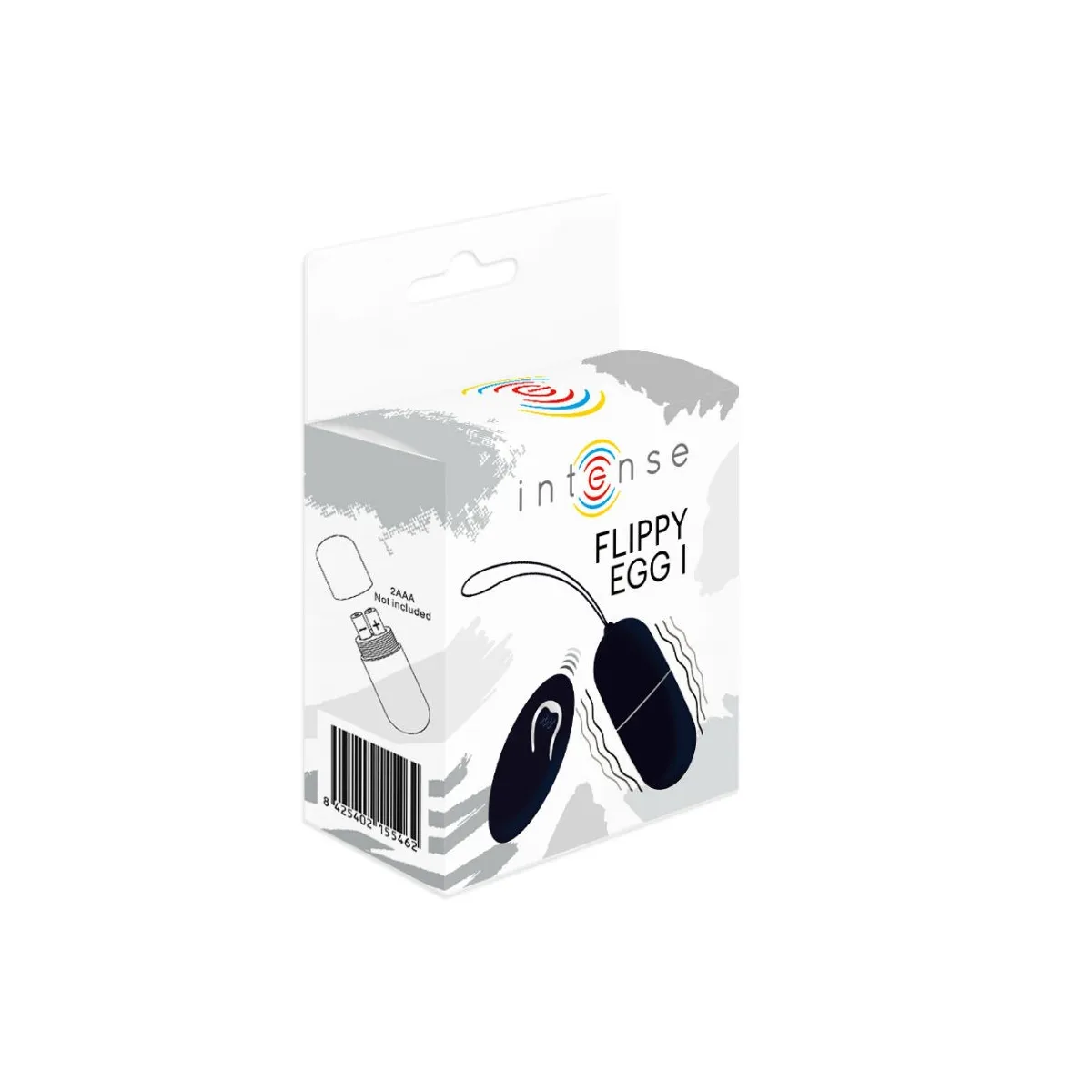 Flippy I Vibrierendes Ei mit Fernbedienung Schwarz von Intense Couples Toys | Fesselliebe.de