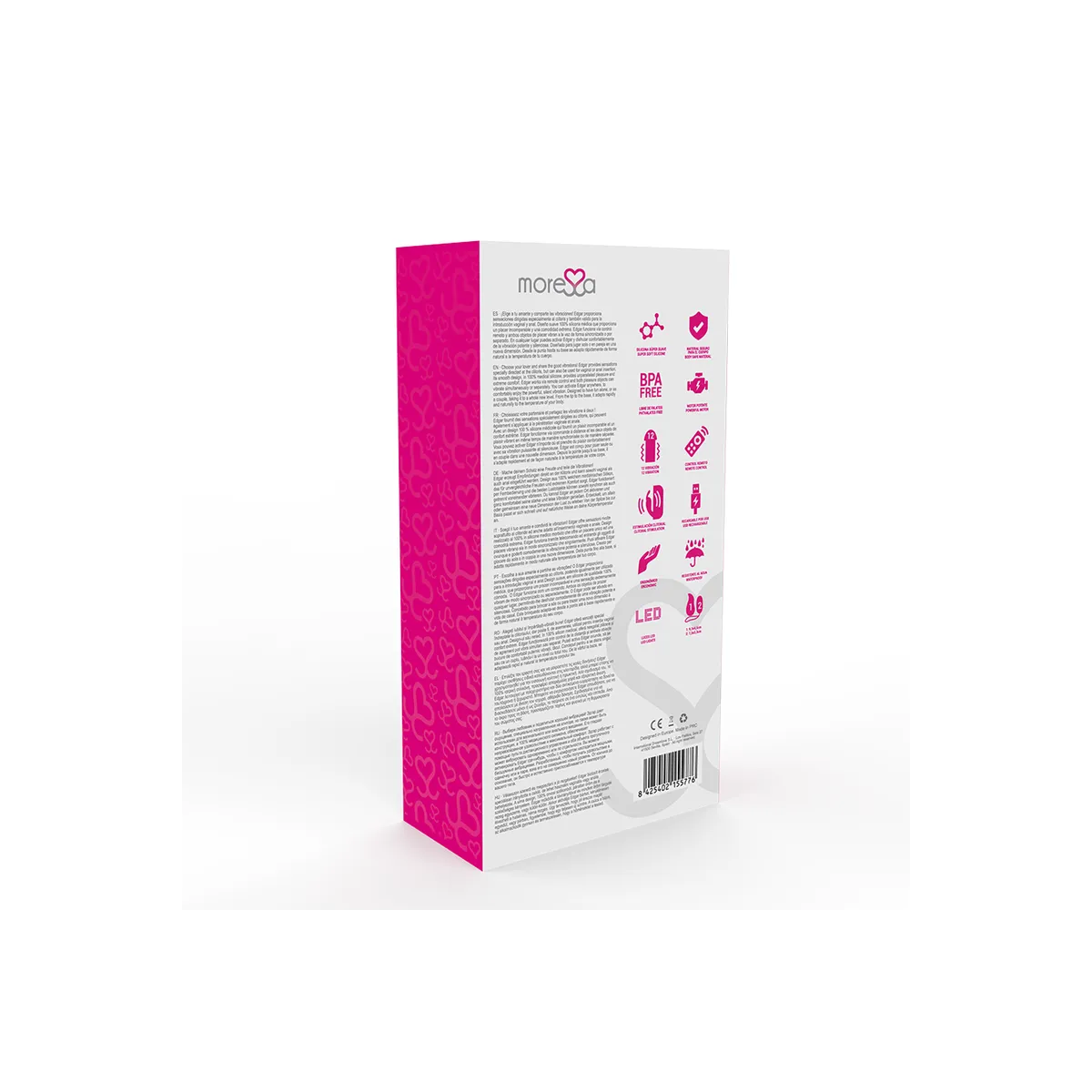 Edgar Premium-Silikon-Fernbedienung von Moressa | Fesselliebe.de