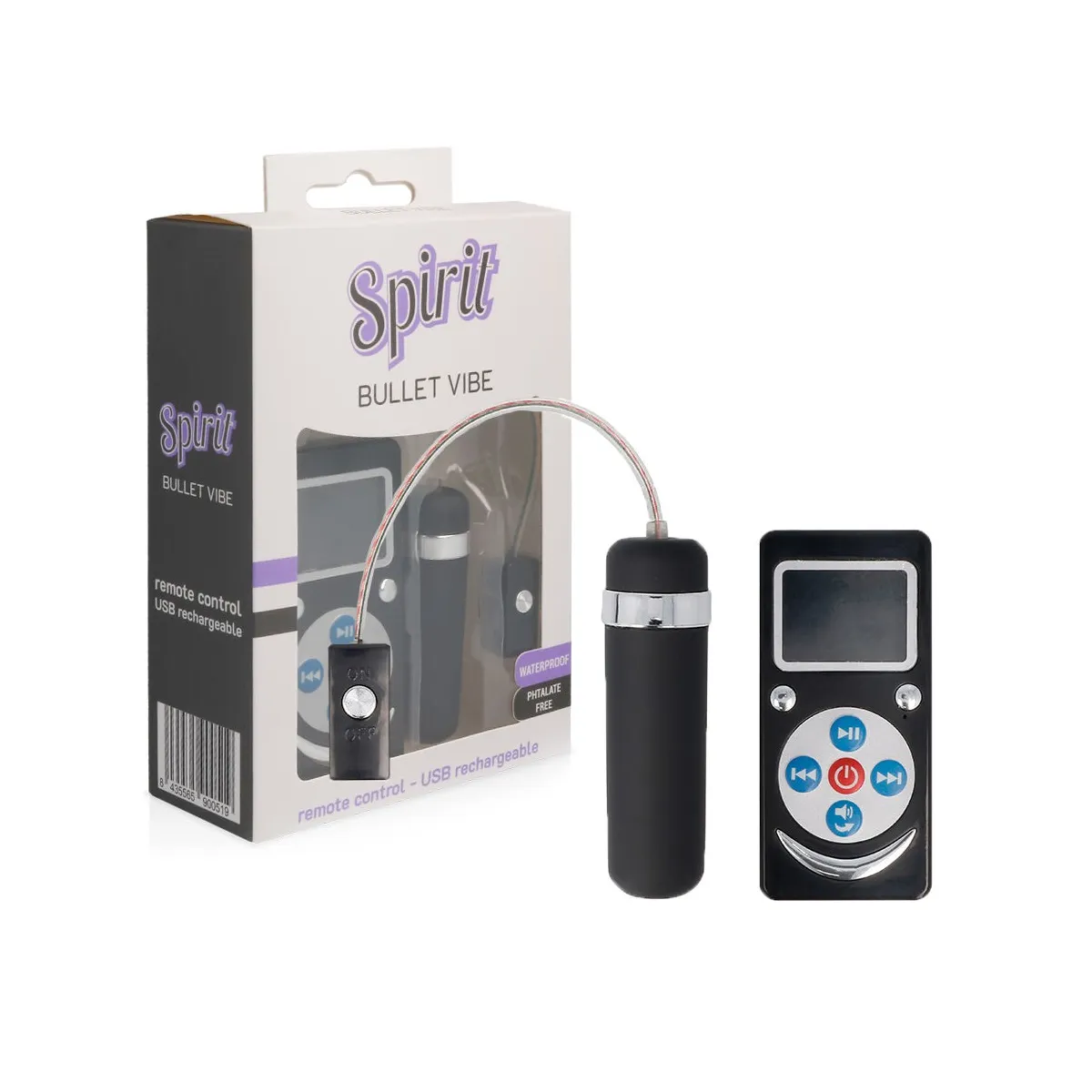 Vibrationskugel Premium Schwarz von Spirit | Fesselliebe.de