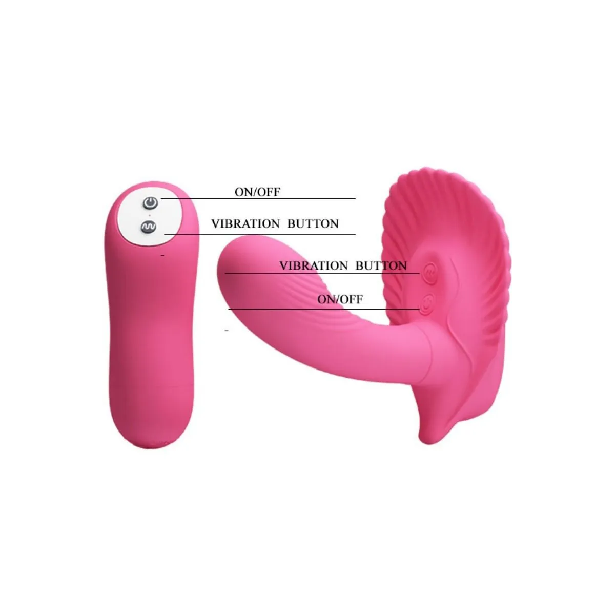 Stimulierende Schale mit Fernbedienung von Pretty Love Flirtation | Fesselliebe.de