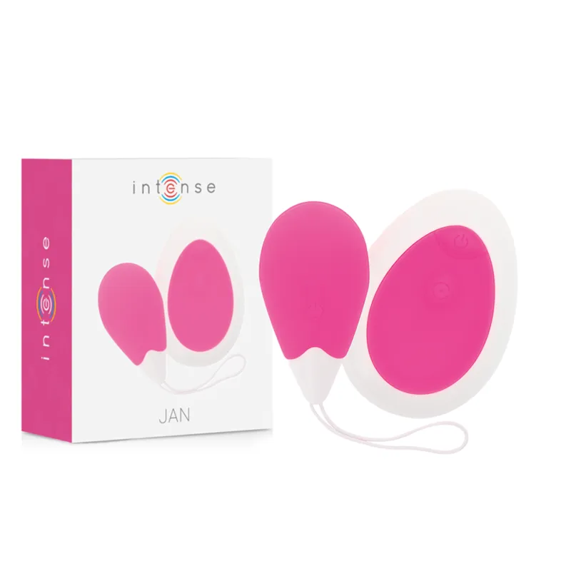 Jan Egg Vibrator mit Fernbedienung Rosa von Intense Couples Toys | Fesselliebe.de