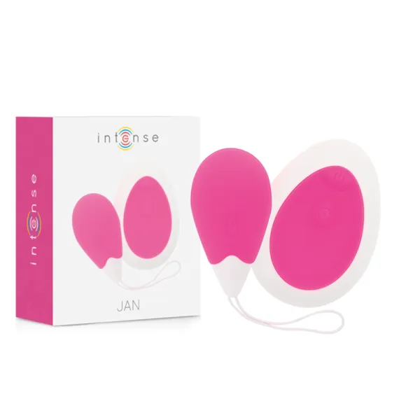 Jan Egg Vibrator mit Fernbedienung Rosa von Intense Couples Toys | Fesselliebe.de