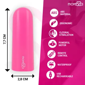 Nix Vibrator mit Fernbedienung Rosa von Moressa