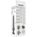 Realistischer Vibrator mit Fernbedienung Schwarz 19 cm -O- 4 cm von Basecock