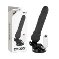 Realistischer Vibrator mit Fernbedienung Schwarz 19,5 cm -O- 4 cm von Basecock