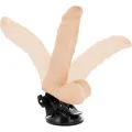Biegsamer Vibrator natürlich mit Fernbedienung 21 cm -O- 5 cm von Basecock