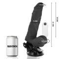 Biegsamer Vibrator mit Fernbedienung Schwarz 21 cm -O- 5 cm von Basecock