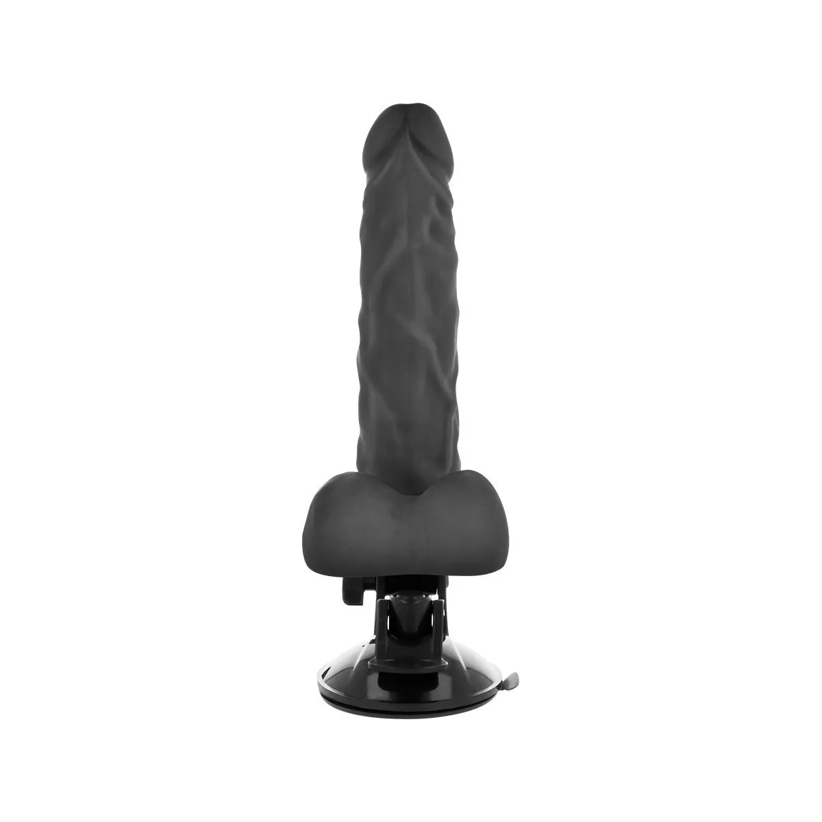Biegsamer Vibrator mit Fernbedienung Schwarz 21 cm -O- 5 cm von Basecock | Fesselliebe.de