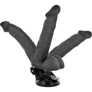 Biegsamer Vibrator mit Fernbedienung Schwarz 20 cm -O- 4,5 cm von Basecock