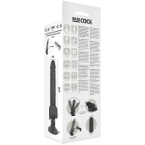 Realistischer Vibrator mit Fernbedienung Schwarz 18,5 cm -O- 4cm von Basecock | Fesselliebe.de