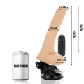 Realistischer Vibrator mit Fernbedienung mit Hoden 20 cm -O- 4 cm von Basecock