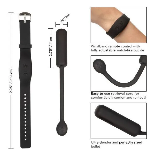 Armband mit Fernbedienung Petite Bullet von Calexotics | Fesselliebe.de