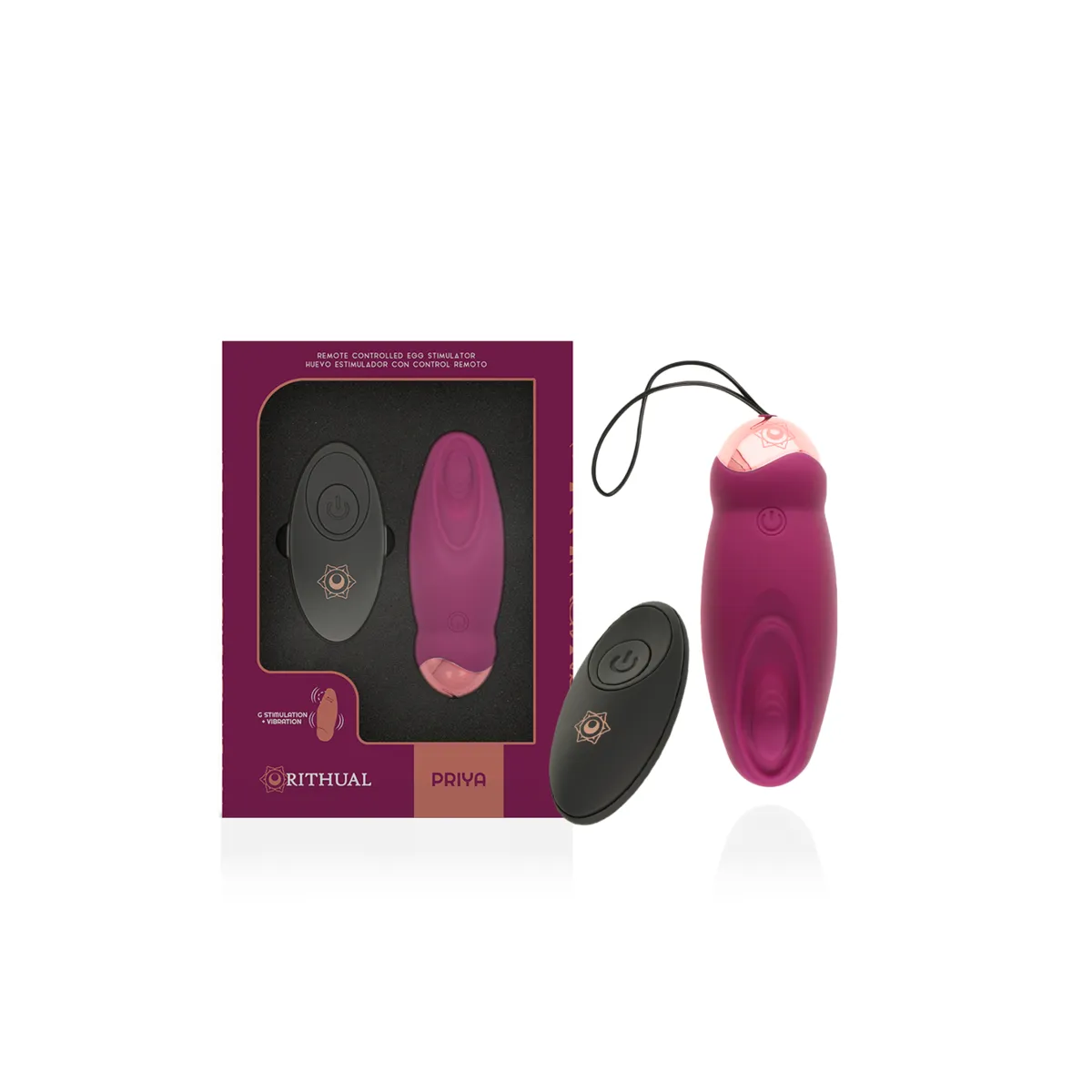 Priya Egg mit Fernbedienung G-Spot + Vibration von Rithual | Fesselliebe.de