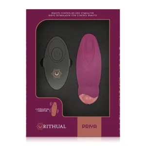 Priya Egg mit Fernbedienung G-Spot + Vibration von Rithual