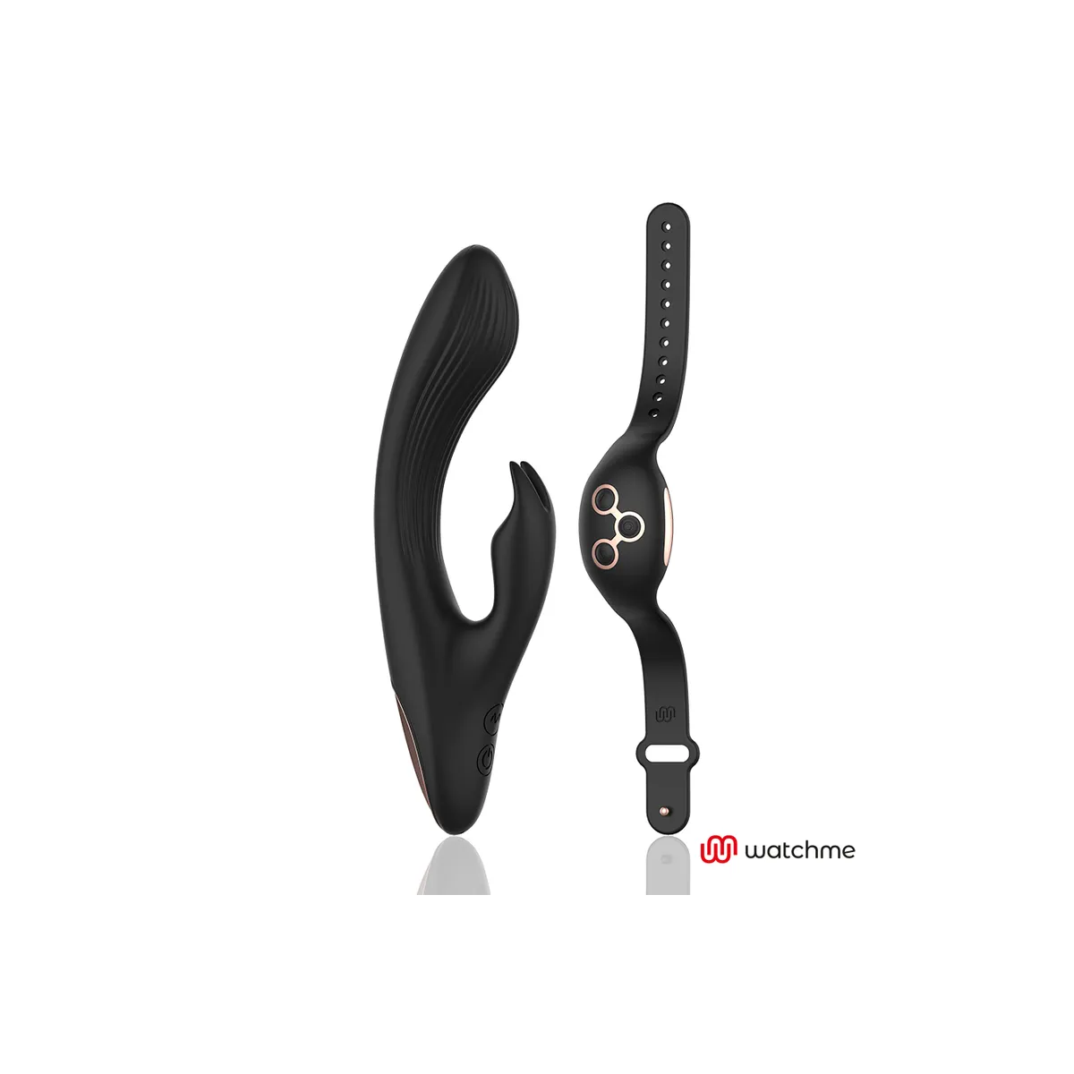 Rabbit mit Fernbedienungstechnologie Watchme Schwarz/Gold von anne´S Desire | Fesselliebe.de