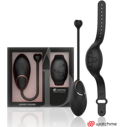 Egg mit Fernbedienungstechnologie Watchme Schwarz von anne´S Desire | Fesselliebe.de