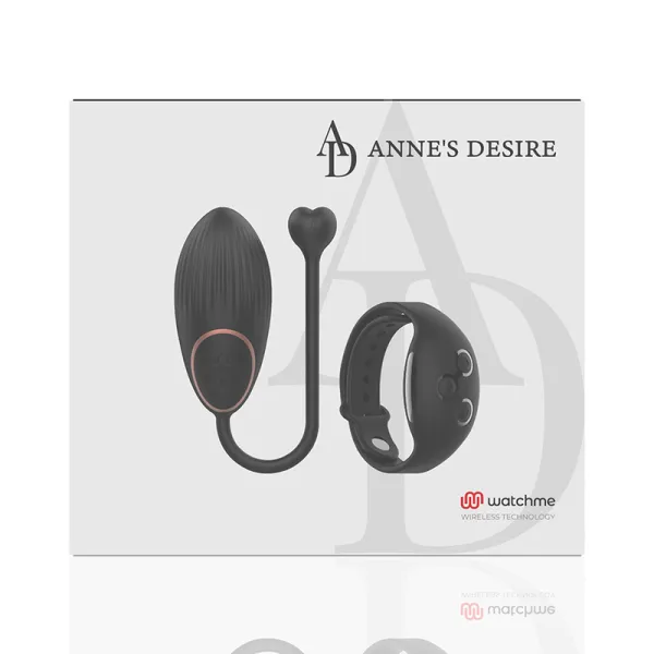 Egg mit Fernbedienungstechnologie Watchme Schwarz von anne´S Desire | Fesselliebe.de