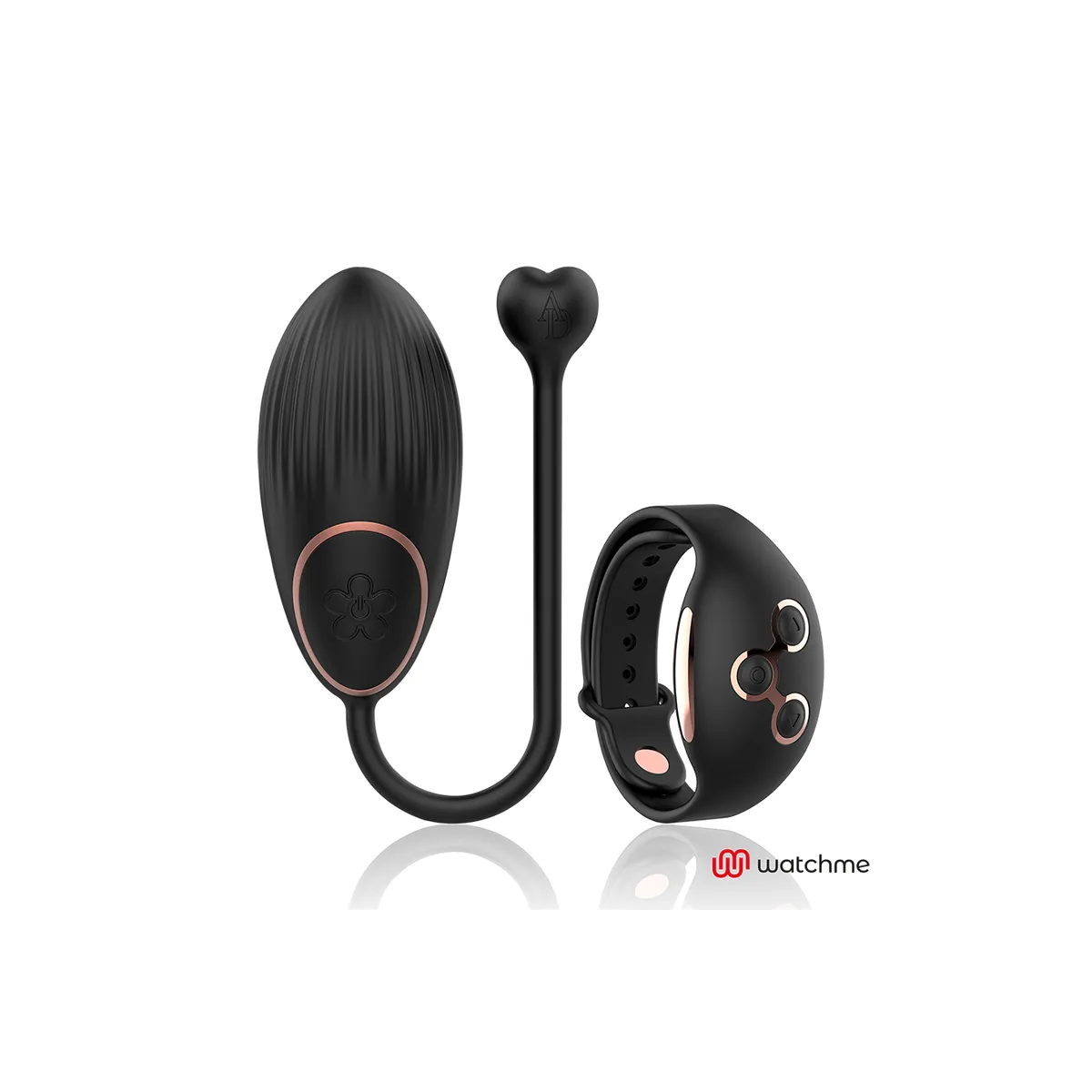Egg mit Fernbedienungstechnologie Watchme Schwarz/Gold von anne´S Desire | Fesselliebe.de