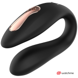 Dual Pleasure Tecnolog A Watchme Schwarz/Gold von anne´S Desire | Fesselliebe.de