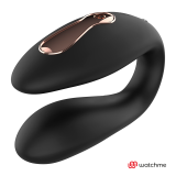 Dual Pleasure Tecnolog A Watchme Schwarz/Gold von anne´S Desire | Fesselliebe.de