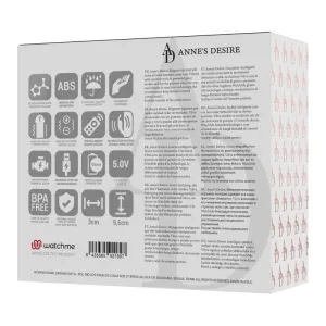 Panty Pleasure Tecnolog A Watchme Schwarz/Gold von anne´S Desire