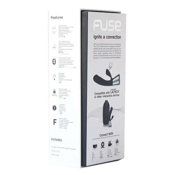 Ohmibod Fuse App mit Fernbedienung Schwarz von Kiiroo | Fesselliebe.de