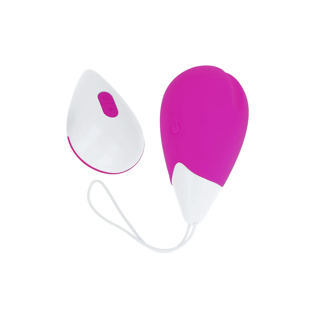 Vibrierendes Ei 10 Modi Lila und Weiss von Ohmama Stimulating | Fesselliebe.de