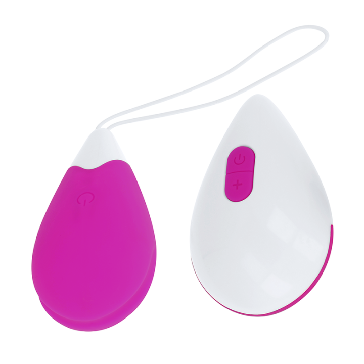 Vibrierendes Ei 10 Modi Lila und Weiss von Ohmama Stimulating | Fesselliebe.de
