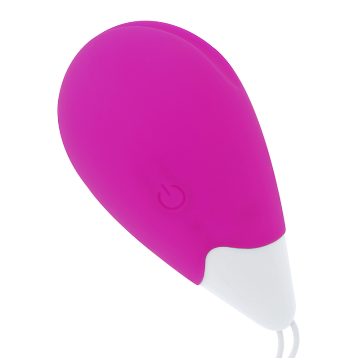 Vibrierendes Ei 10 Modi Lila und Weiss von Ohmama Stimulating | Fesselliebe.de