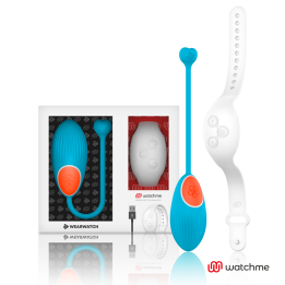 Watchme-Technologie mit Fernbedienung Egg Blue / Niveo von Wearwatch | Fesselliebe.de