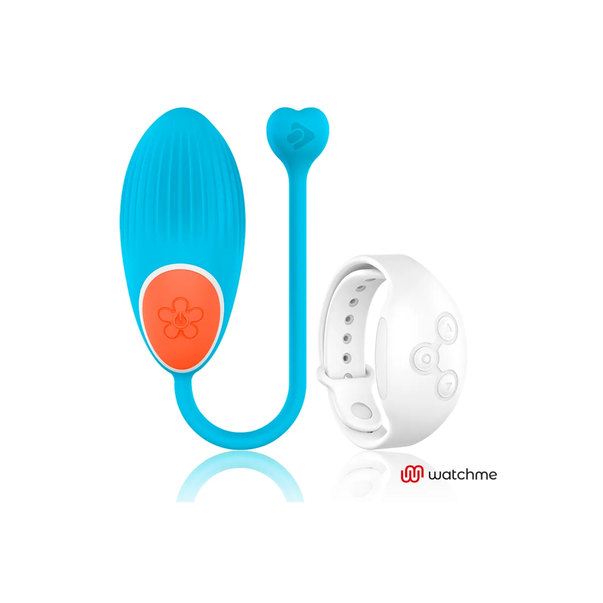 Watchme-Technologie mit Fernbedienung Egg Blue / Niveo von Wearwatch | Fesselliebe.de