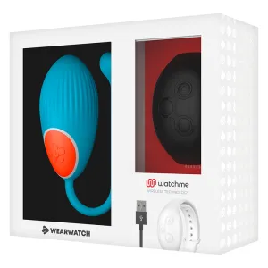 Watchme-Technologie mit Fernbedienung Egg Blue / Jet von Wearwatch