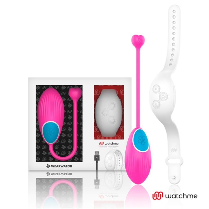 Watchme-Technologie mit Fernbedienung Egg Fuchsia / Niveo von Wearwatch | Fesselliebe.de