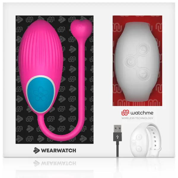 Watchme-Technologie mit Fernbedienung Egg Fuchsia / Niveo von Wearwatch | Fesselliebe.de