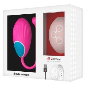 Watchme-Technologie mit Fernbedienung Ei Fuchsia / Rosa von Wearwatch