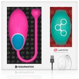 Watchme-Technologie mit Fernbedienung Ei Fuchsia / Meerwasser von Wearwatch | Fesselliebe.de