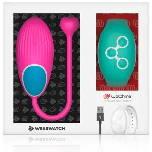 Watchme-Technologie mit Fernbedienung Ei Fuchsia / Meerwasser von Wearwatch