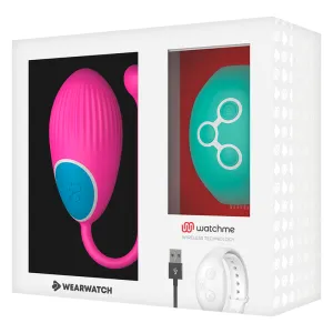 Watchme-Technologie mit Fernbedienung Ei Fuchsia / Meerwasser von Wearwatch