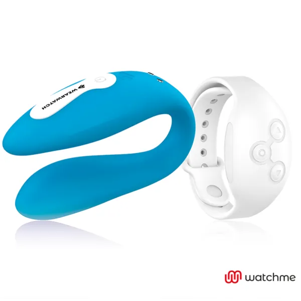 Watchme Dual Technology Vibrator Indigo/Snow von Wearwatch | Fesselliebe.de