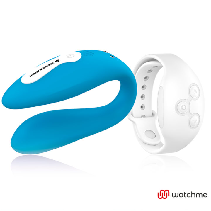 Watchme Dual Technology Vibrator Indigo/Snow von Wearwatch | Fesselliebe.de