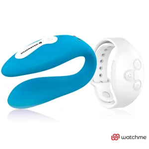 Watchme Dual Technology Vibrator Indigo/Snow von Wearwatch