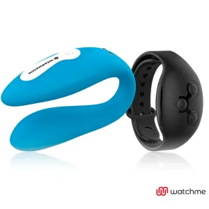 Watchme Dual Technology Vibrator Indigo / Jet von Wearwatch