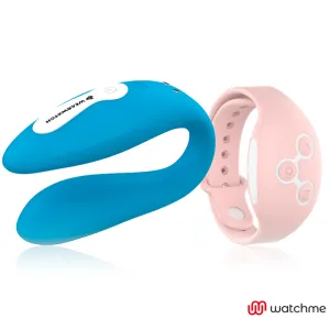 Watchme Dual Technology Vibrator Indigo / Pink von Wearwatch