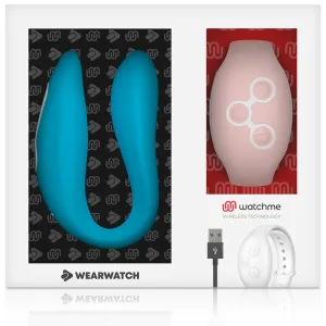 Watchme Dual Technology Vibrator Indigo / Pink von Wearwatch